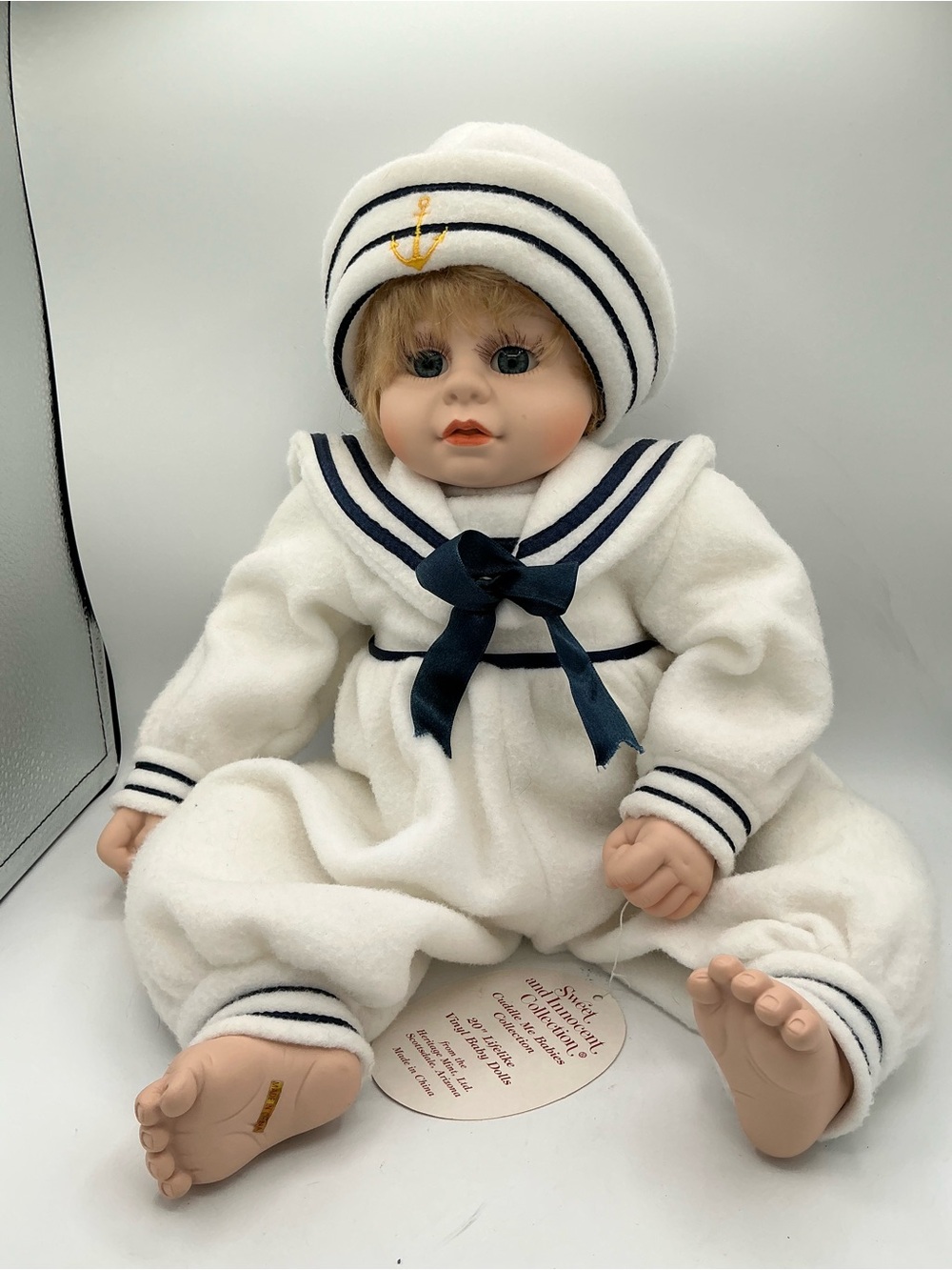 Sweet and Innocent Collection / Cuddle Me Babies, wearing a sailor outfit NWT